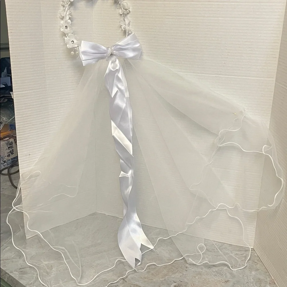 Girls 25” veil